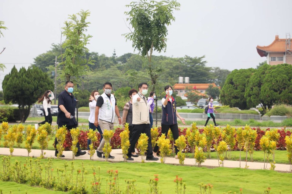 台南首座都會區環保葬專區舉行啟用儀式