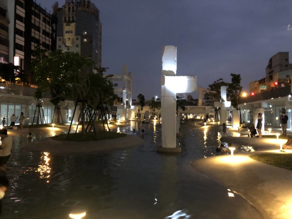河樂廣場16日起恢復水池 仍不提供戲水