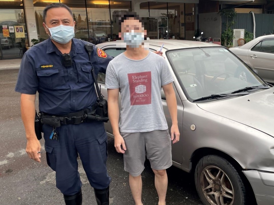 車輛拋錨停路中  興安警即時救援