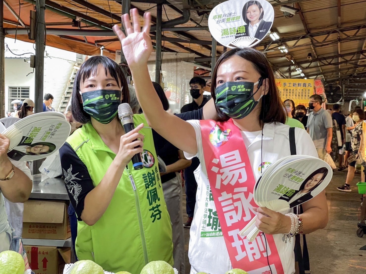 哈佛女孩謝佩芬助陣湯詠瑜 呼籲守住「婦女保障最關鍵一席」