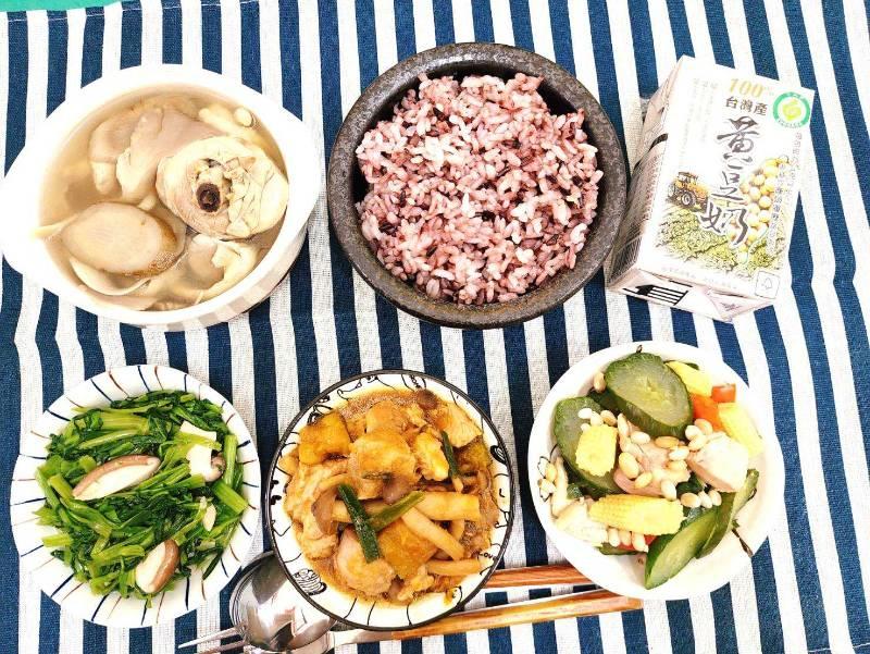 臺南學校營養午餐健康又環保 在地食材入菜好風味