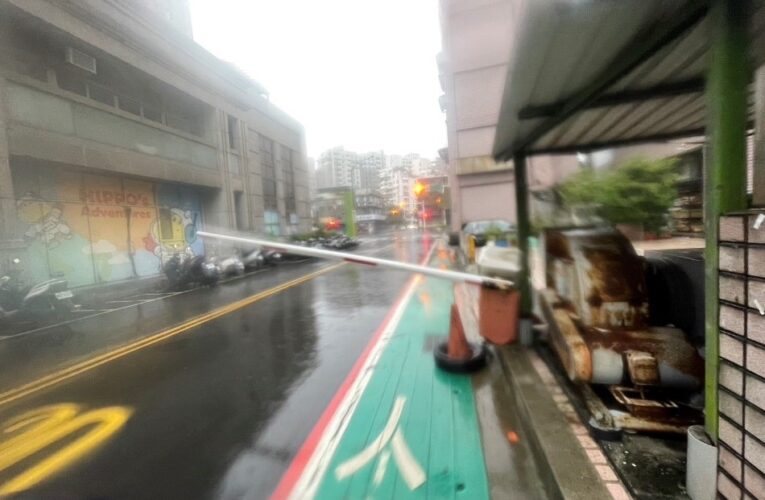 凱米颱風來襲｜文二警積極部署嚴謹防災