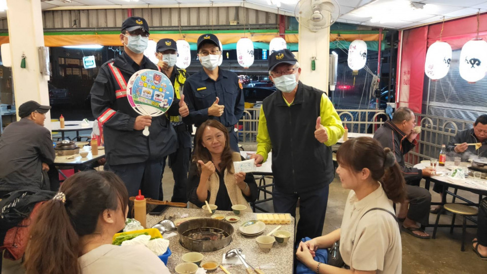 氣溫驟降！佳警不畏冷顫 強力取締酒駕