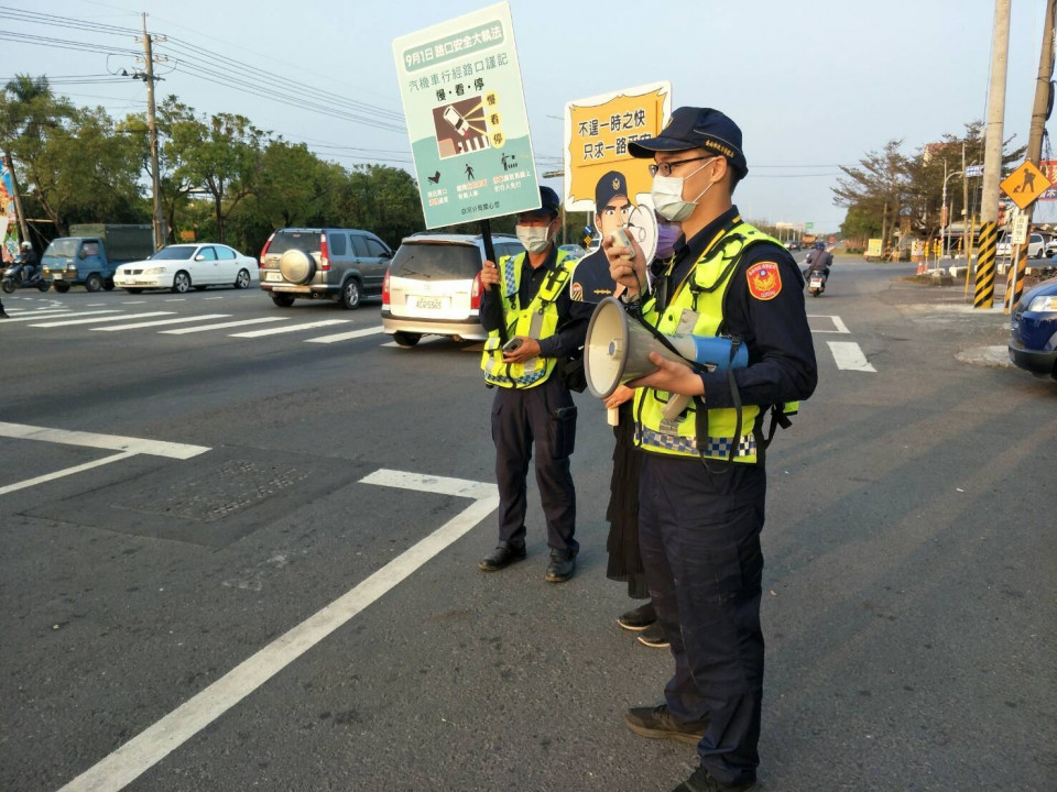 超速害人命 白河警加強超速取締防制交通事故