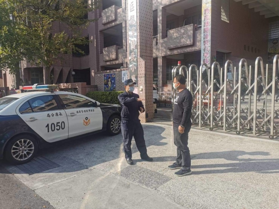 永康警分局護童聯合校方 維護學童安全超前部署 
