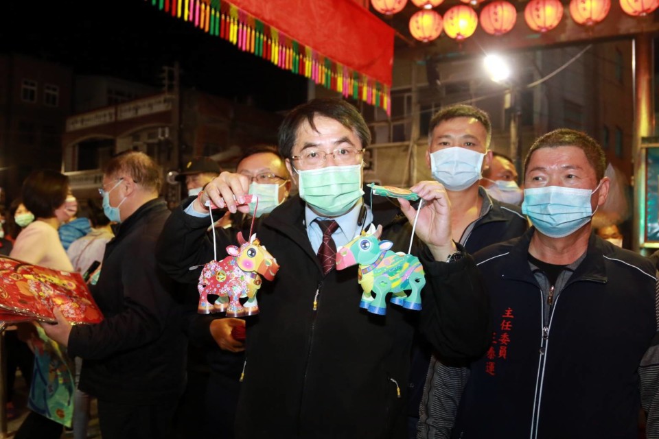 南市馬沙溝新春地景燈飾 超好拍