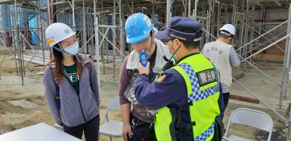 「施工飲酒很危險 酒駕上路更恐怖」