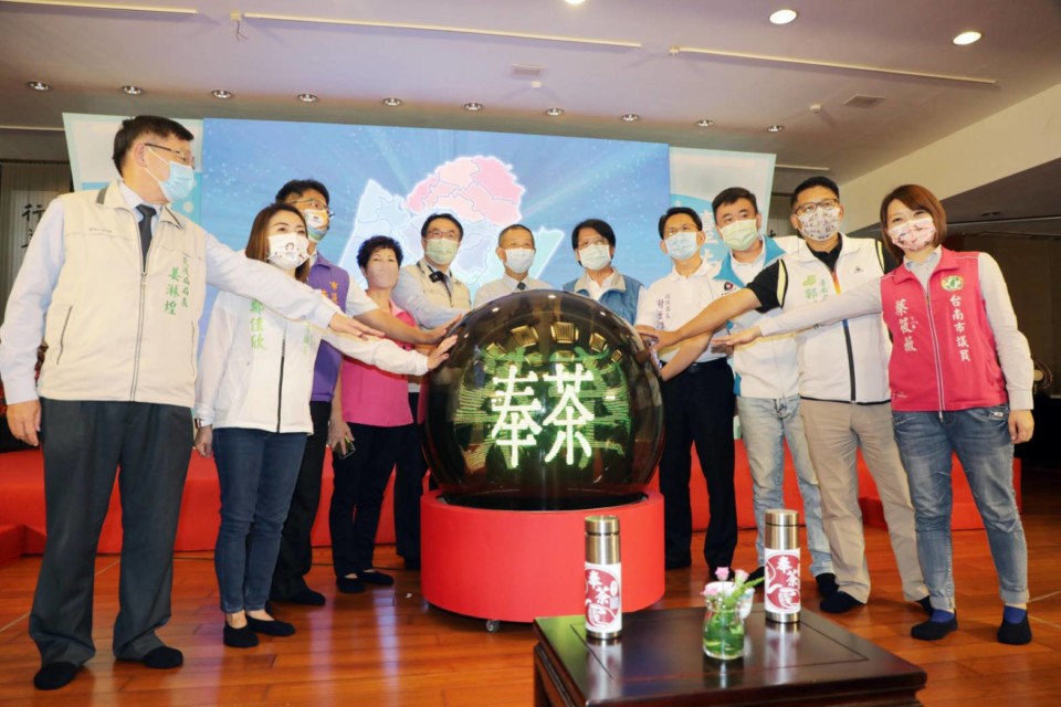 全國首創「奉茶地圖」在臺南　黃偉哲：復興傳統人情美德又減塑環保