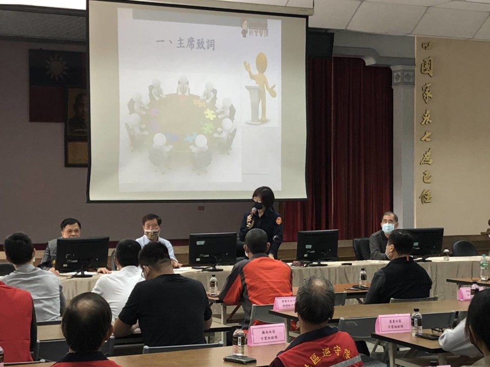 新營分局維護超商 加油站安全座談會