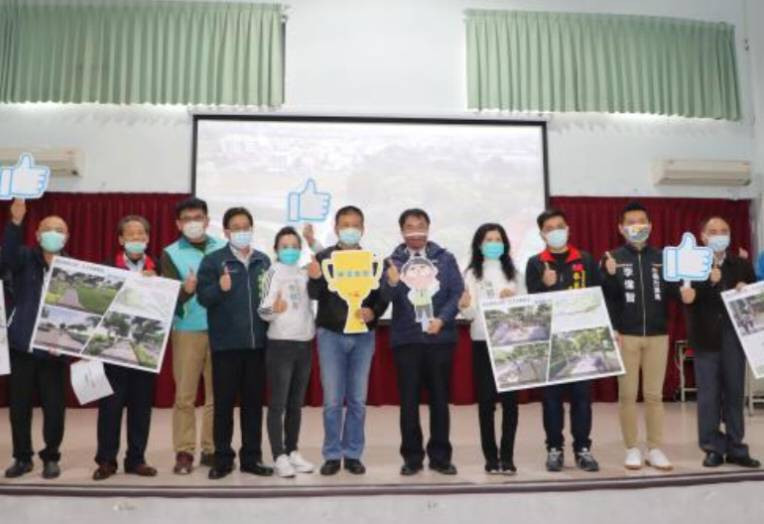 經典小鎮風貌 營造水綠廊道 年底完工