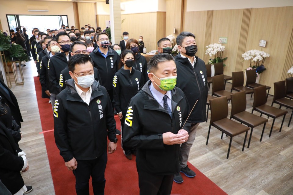 20220218 蔡總統弔唁海董 湧言會全員齊追思