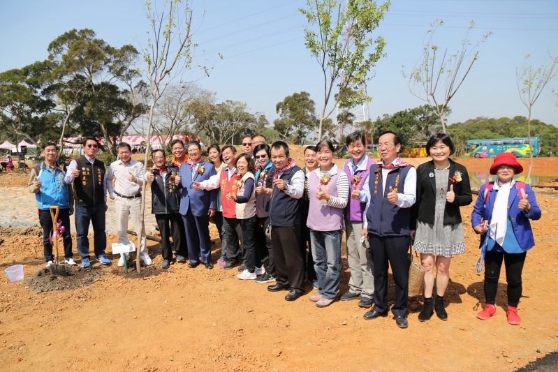 響應植樹月「碳吸存」　新竹林管處攜竹縣府樹減共創湖口好森活