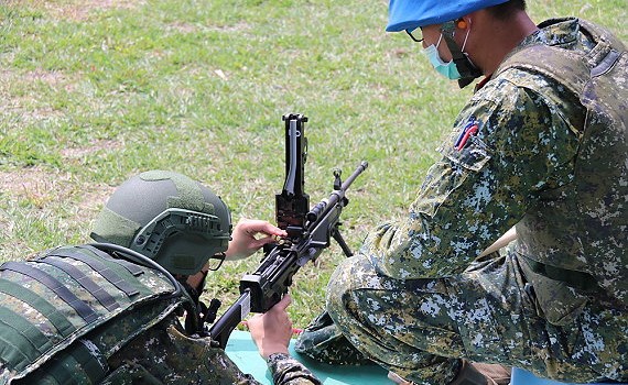 強化後備軍人作戰能量　257旅實施實彈射擊訓練