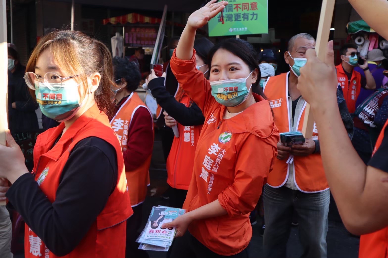 掃街無端被控挑釁  李庭慧既錯愕又難過：沒想到選舉變得如此對立