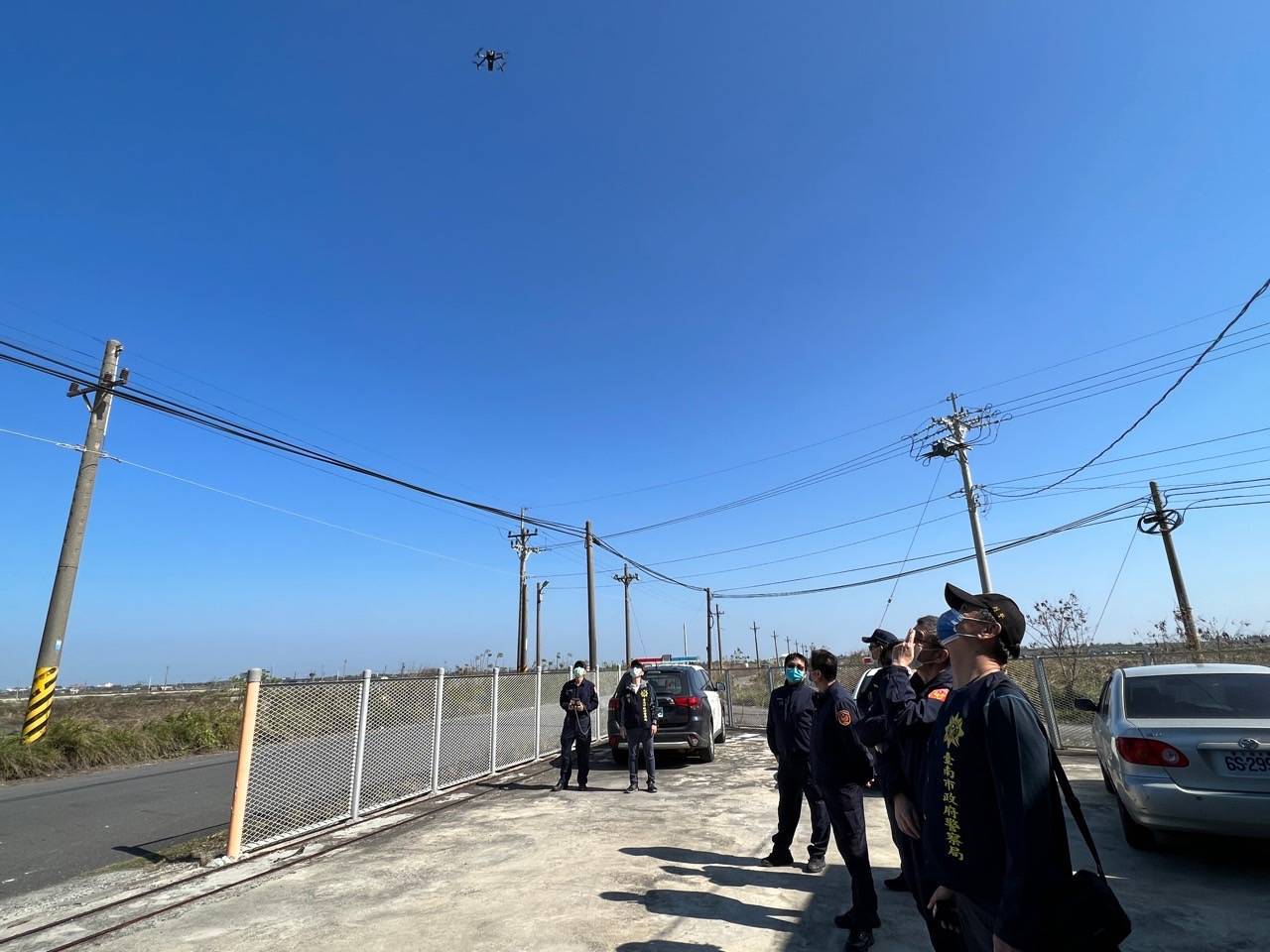 建構3D全方位巡邏 學甲分局無人機科技執法