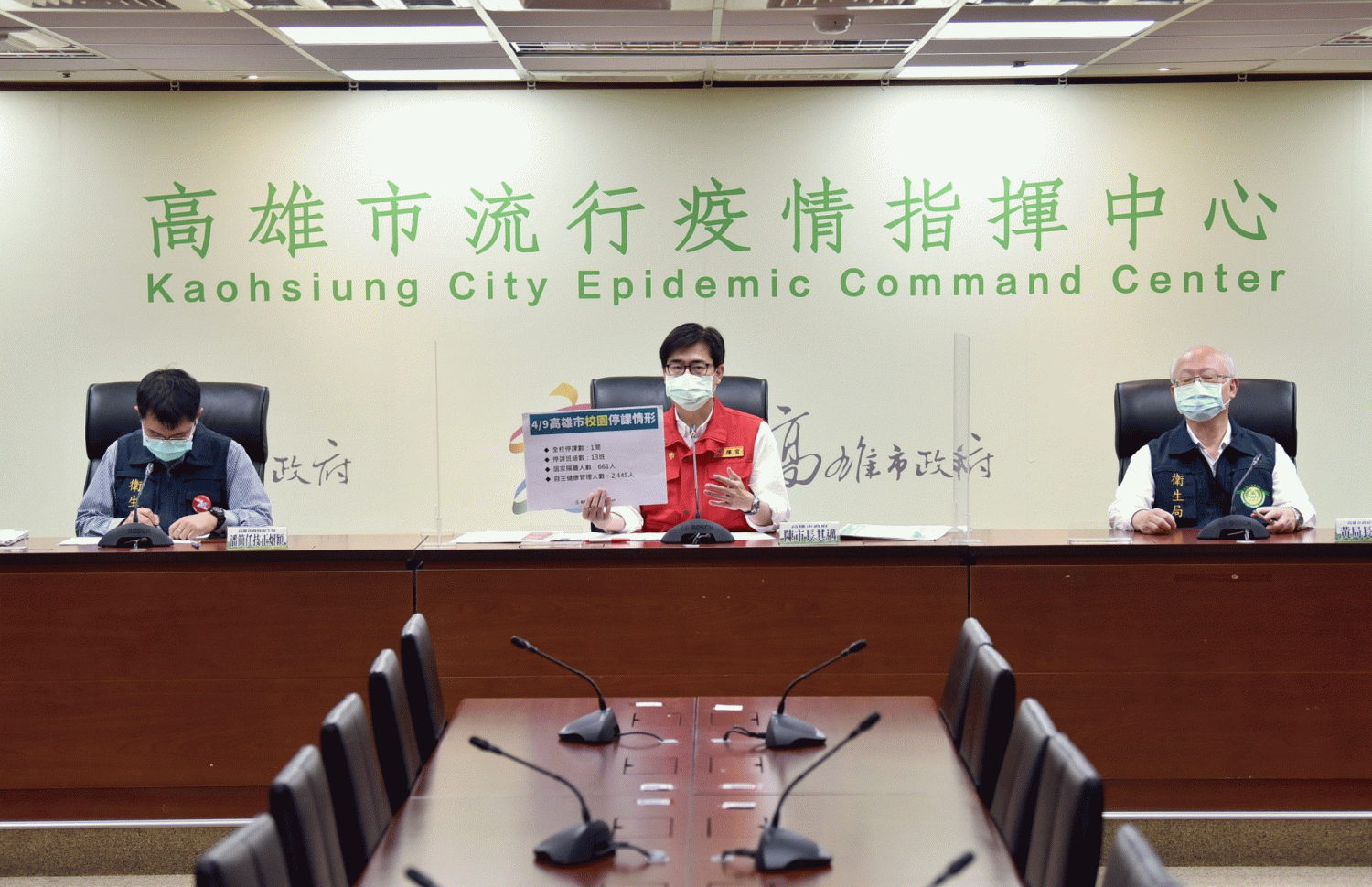 積極疫調匡列篩檢 高市群聚案收斂中