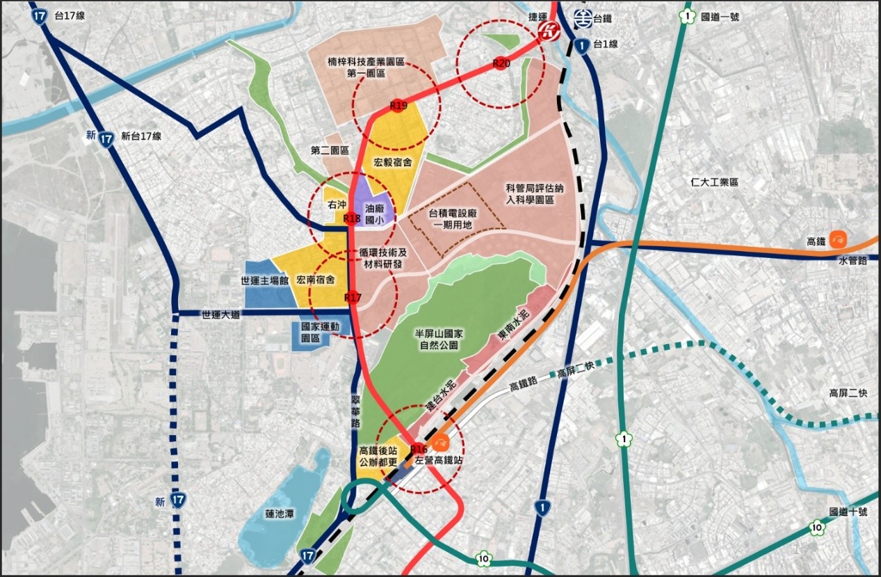 楠梓產業園區都市計畫發布實施 台積電第1期用地6月啟動建廠