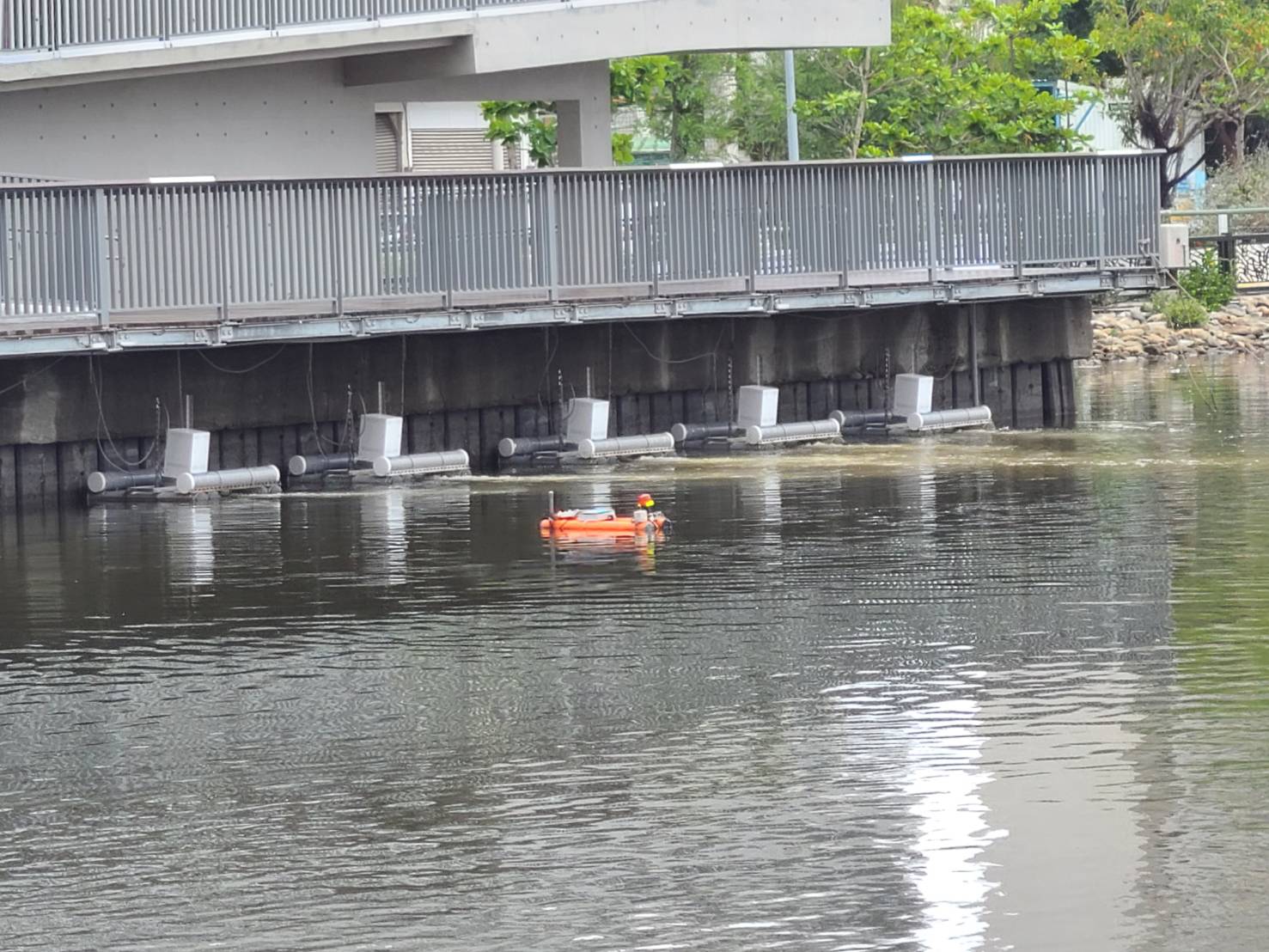 人文歷史 臺南首座微氣泡溶氧運河