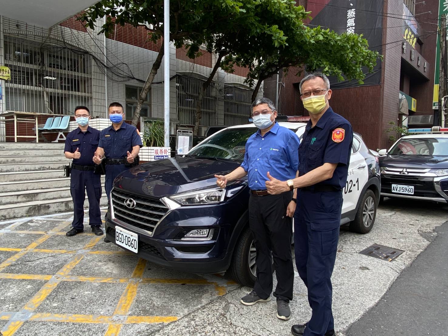 公益商帝寶  點亮治安  守護警線執安