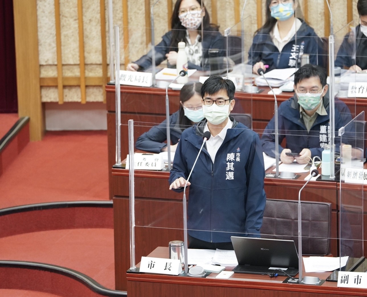 關懷包得來速上路首日 陳其邁：效果不錯