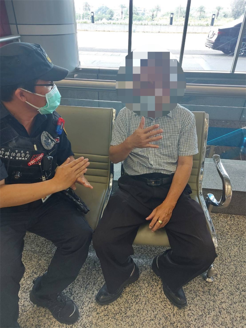 異國戀曲攏係假 航警高雄分局再阻民眾遭詐騙