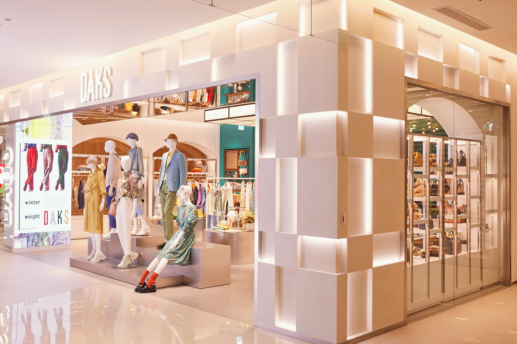 DAKS全新概念旗艦店於漢神巨蛋購物廣場2F盛大開幕