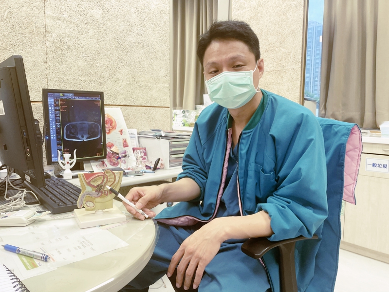 早期攝護腺癌患者　醫：達文西精準切除保有性功能無尿失禁