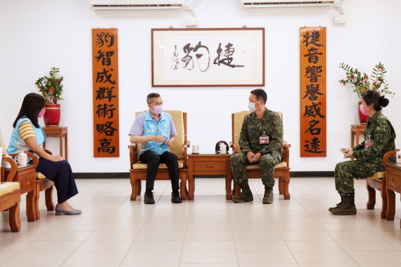 新竹榮服處拜訪陸軍北測中心　前推營區推廣權益提供官兵服務無縫接軌