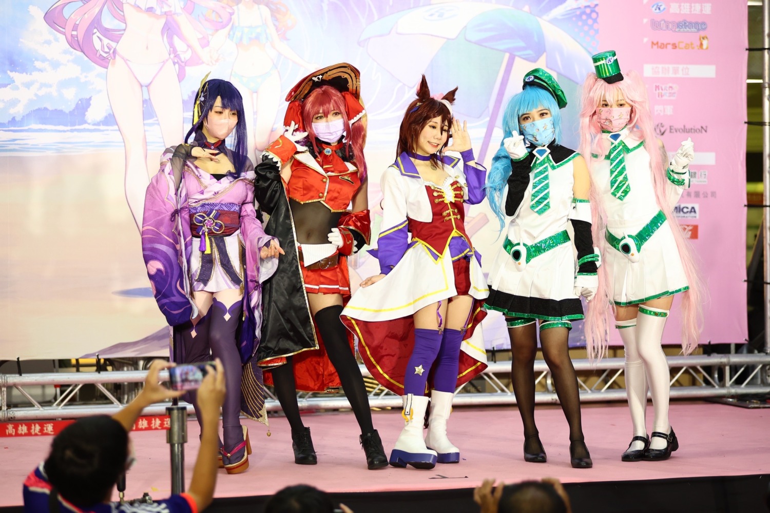 2022夏戀高捷動漫季全國Cosplay大賽登場