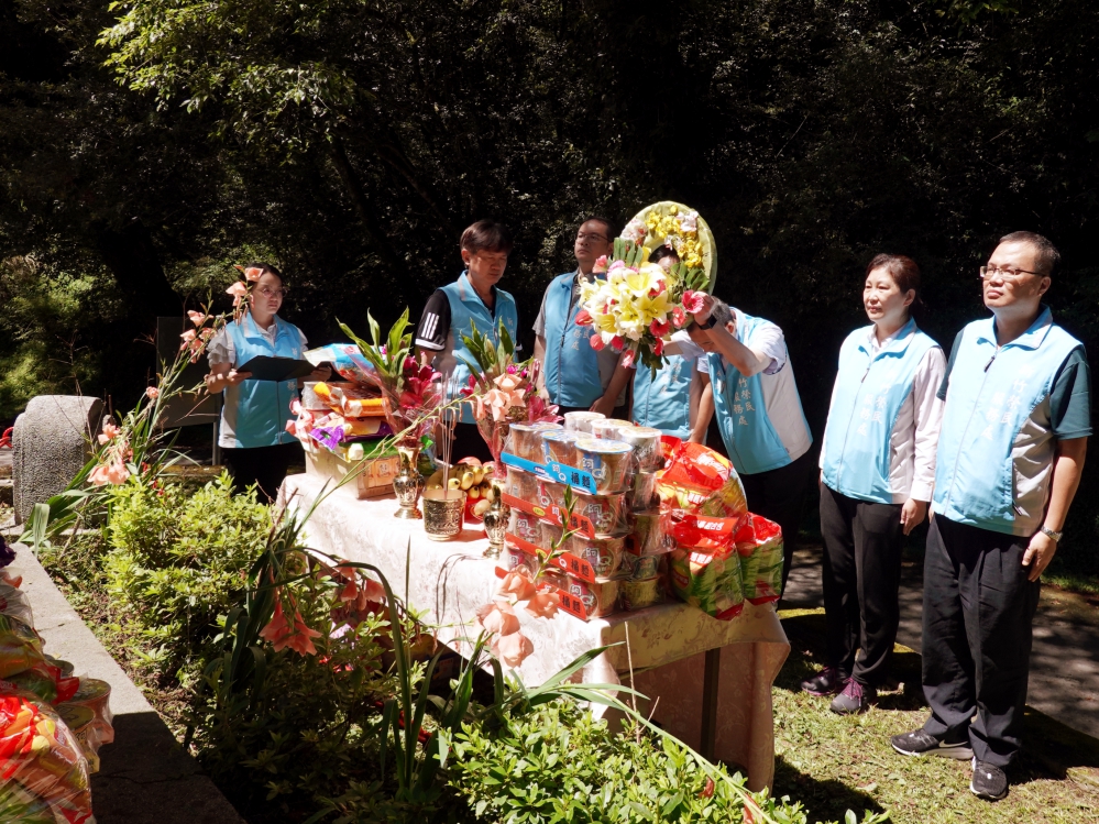致敬榮民前輩為國奉獻　新竹榮服處赴觀霧祭悼大鹿林道殉難榮民英靈