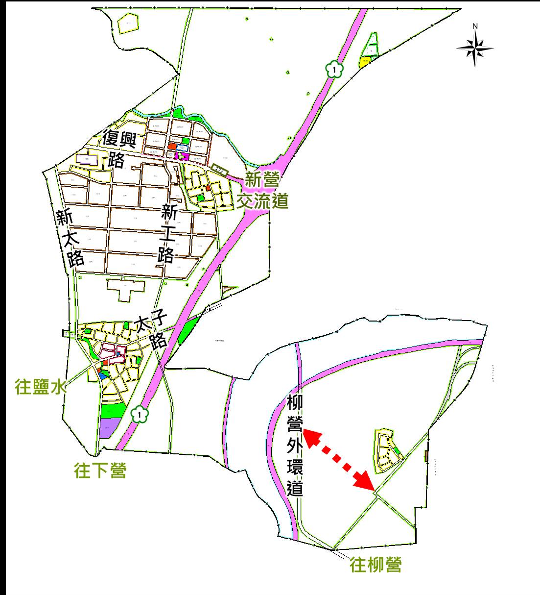 拓寬新營仁愛路西北側農路  獲內政部都畫審議通過