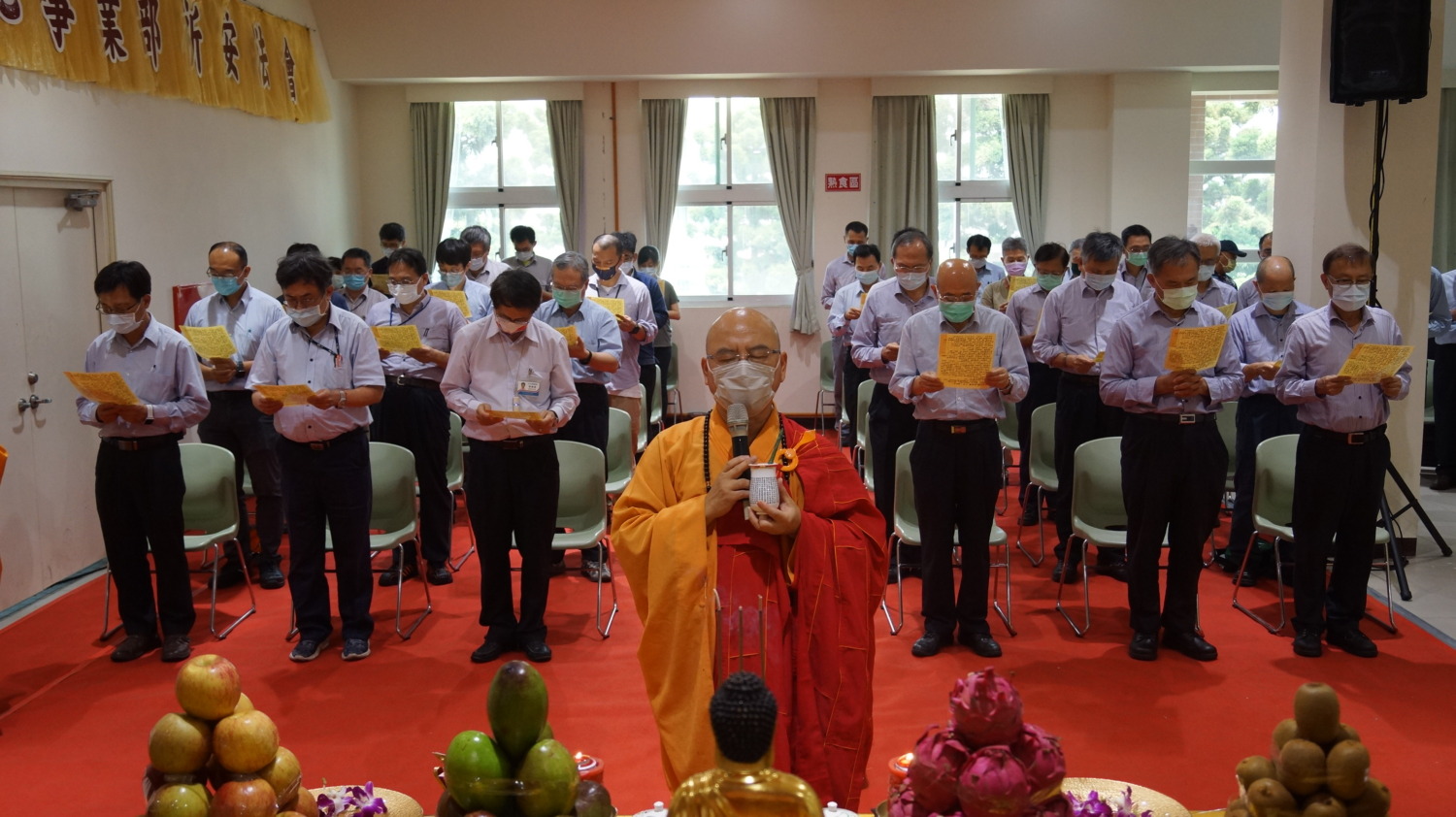 中油石化事業部舉辦普渡法會 祈求平安順福