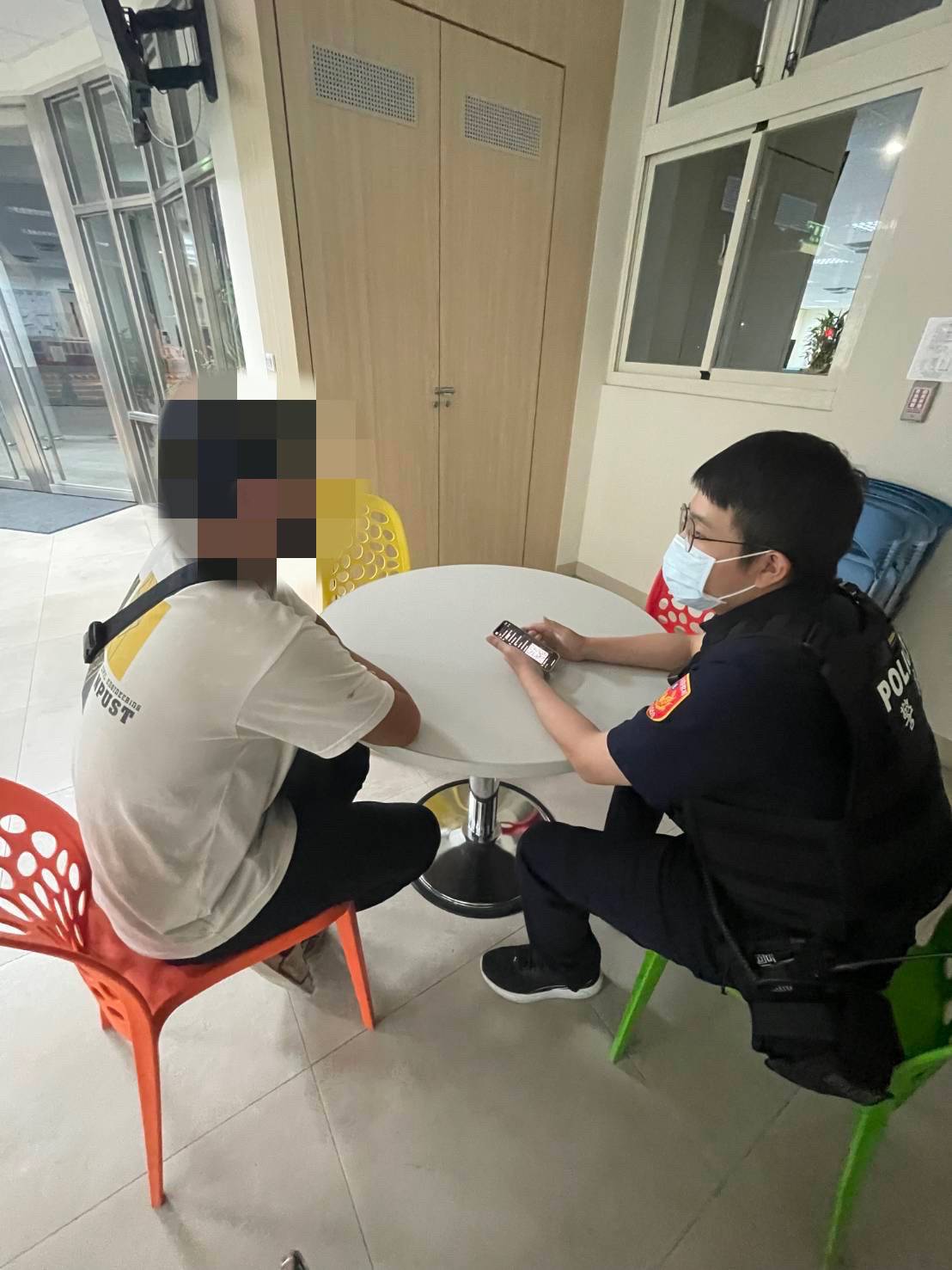 網女急需5萬  「假交友」詐騙手法  三分局及時阻詐
