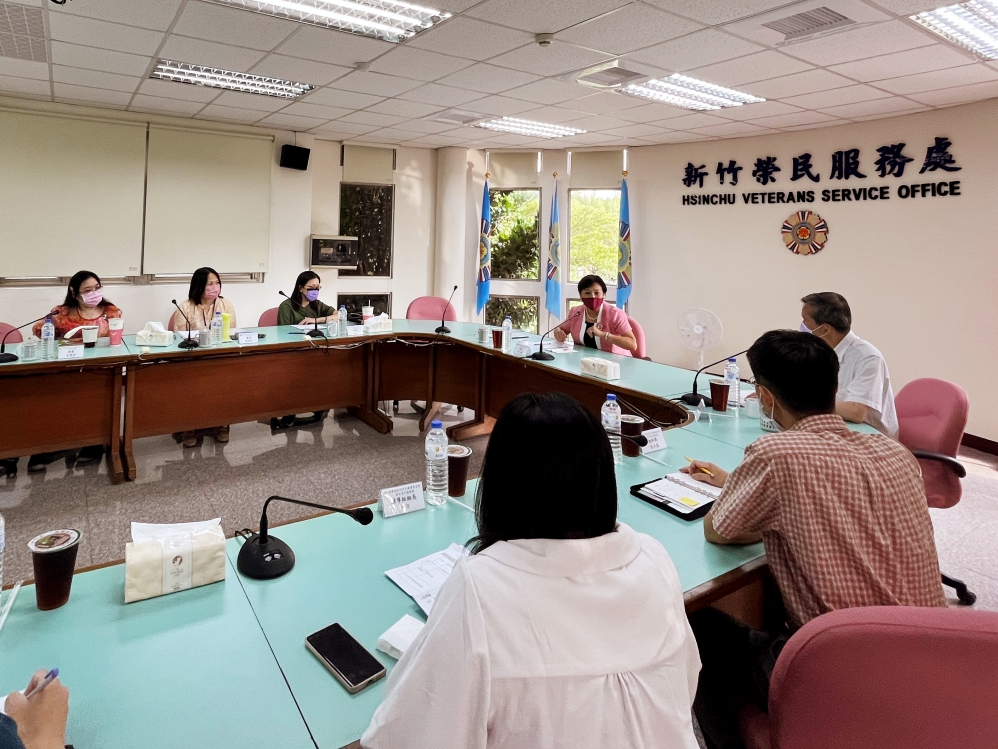 精進服務嘉惠退除役官兵　新竹榮服處接受輔導會就學就業職訓業務輔訪