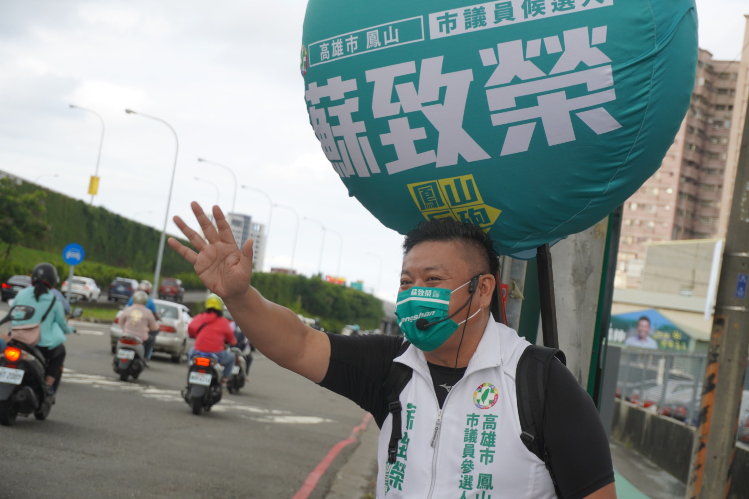 兇手新北市攜械下來高雄行兇  蘇致榮：國民黨不該抹煞市府、警察同仁努力