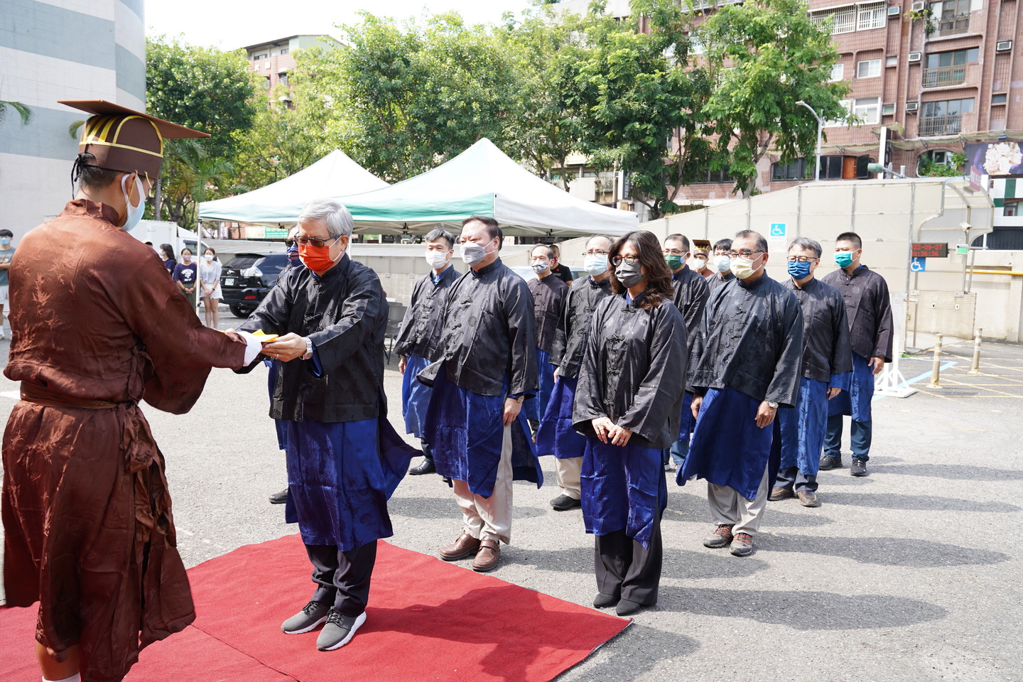 高師大教師節前夕 舉辦祭孔敬師活動