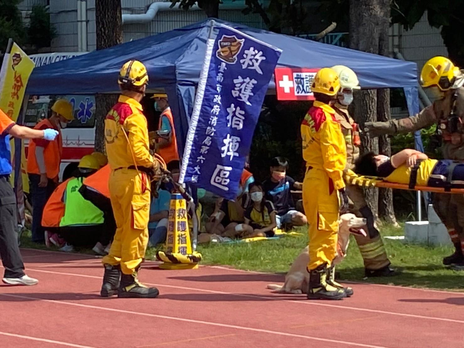 教局舉辦國家防災日  校園災害避難疏散演練