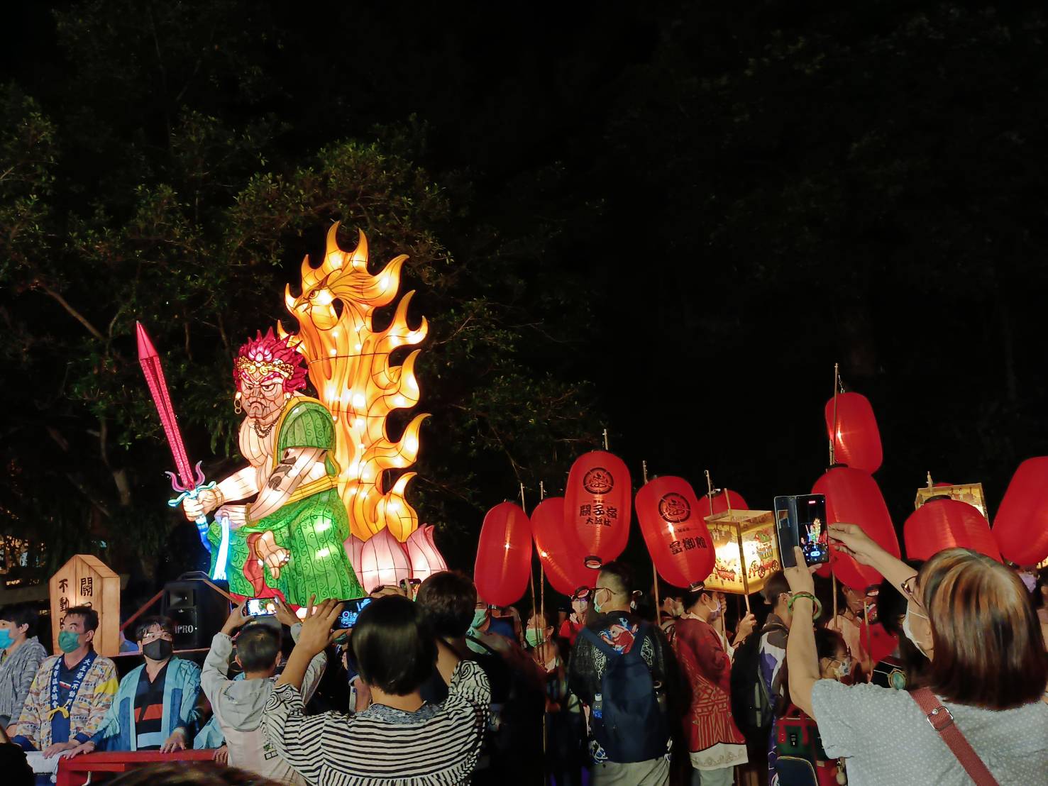 2022關子嶺溫泉美食節  夜祭巡行熱鬧開跑