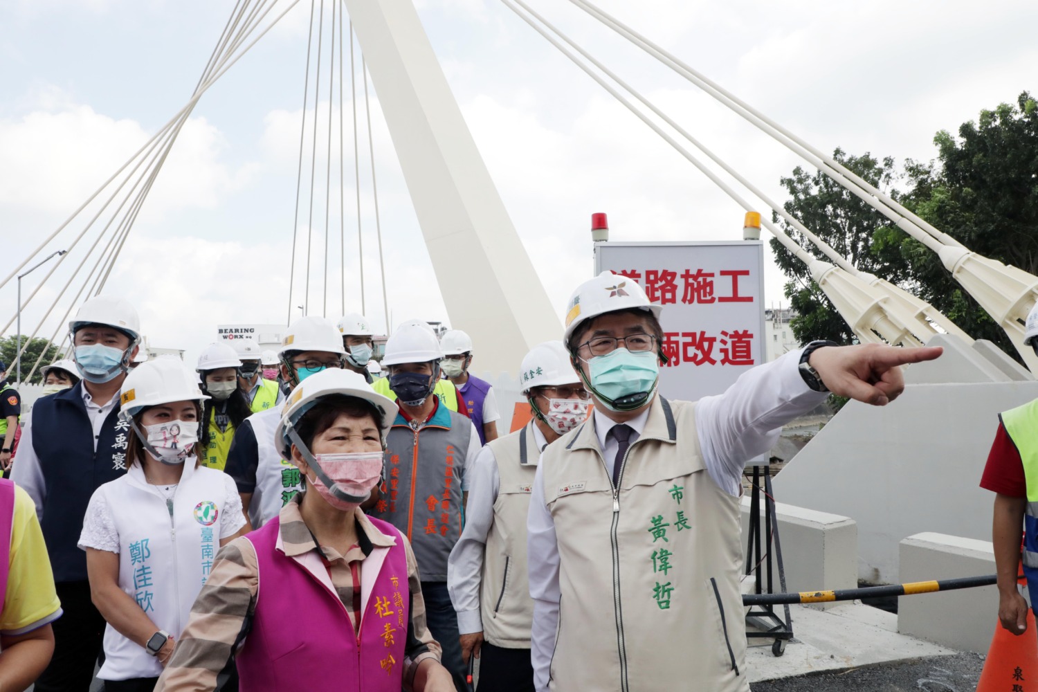 爭取中央經費改建文賢橋  治理水患提升道路品質