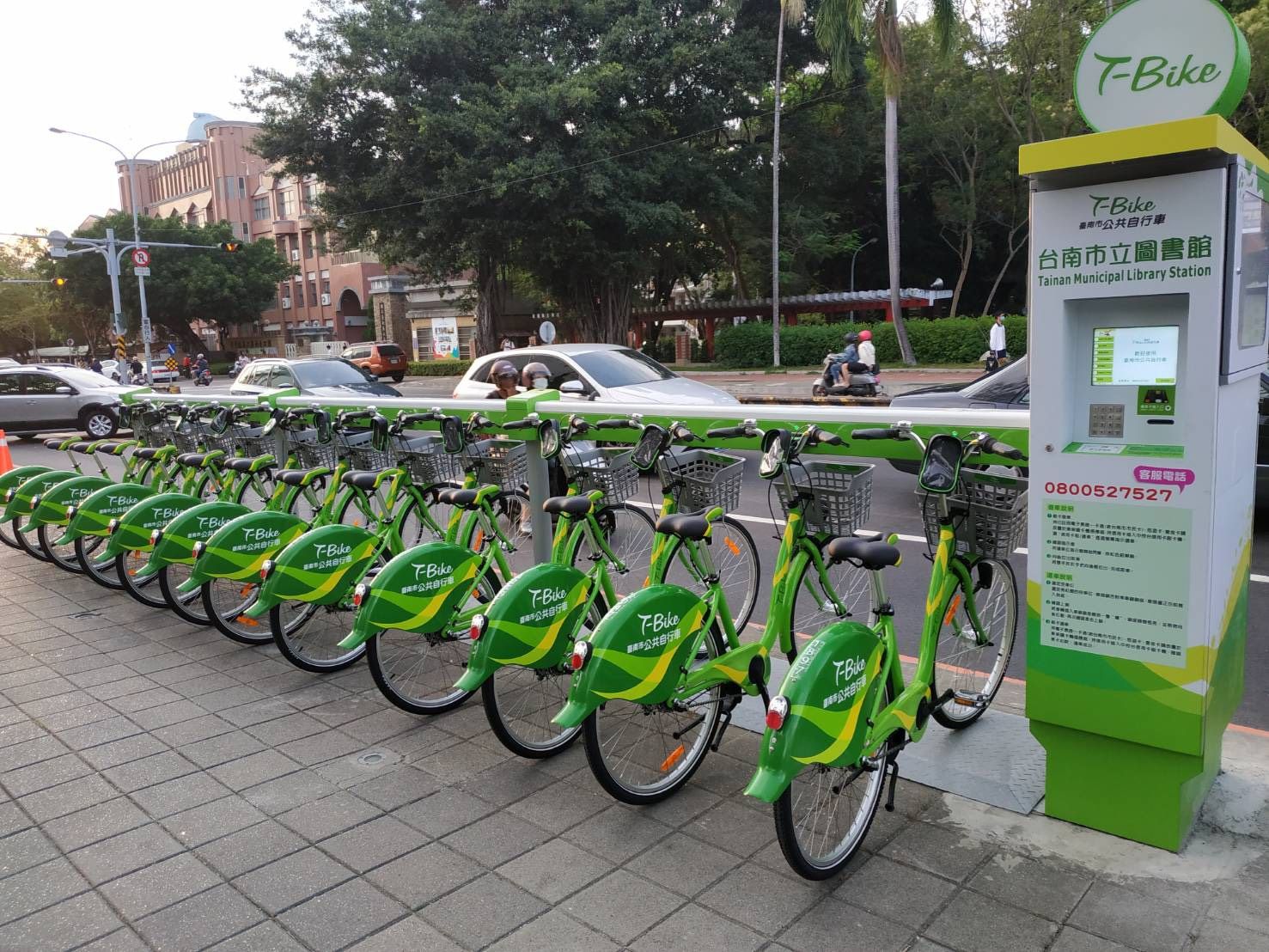 臺南市公共自行車T-Bike  持續精進永續經營