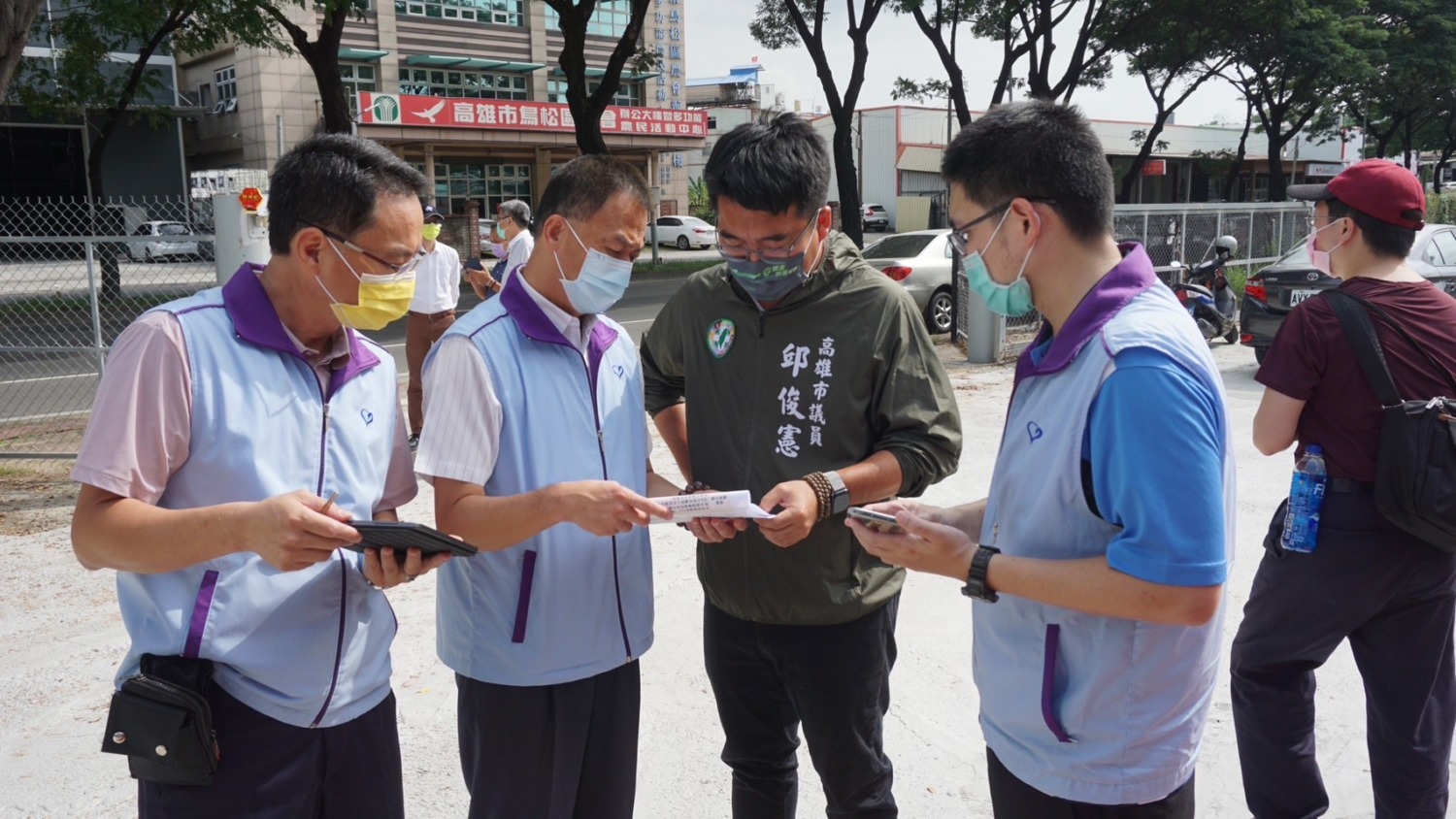 鳥松第三公墓遷移工程舉辦祈福法會 市議員邱俊憲：市府預定捷運黃線10月底正式動工