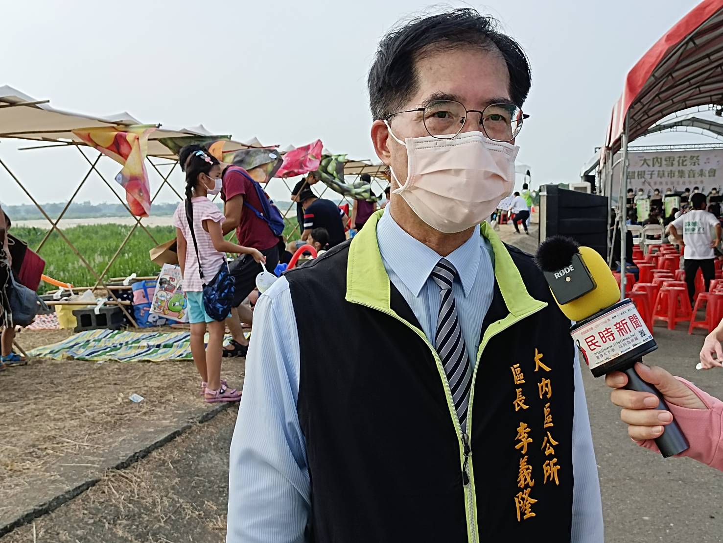 夢幻九月雪降臨曾文溪畔    10/1大內雪花祭浪漫登場