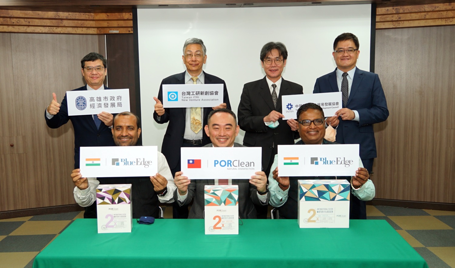 高雄市政府與貿協共同扶植在地新創 沖牙機龍頭寶可齡將出海印度
