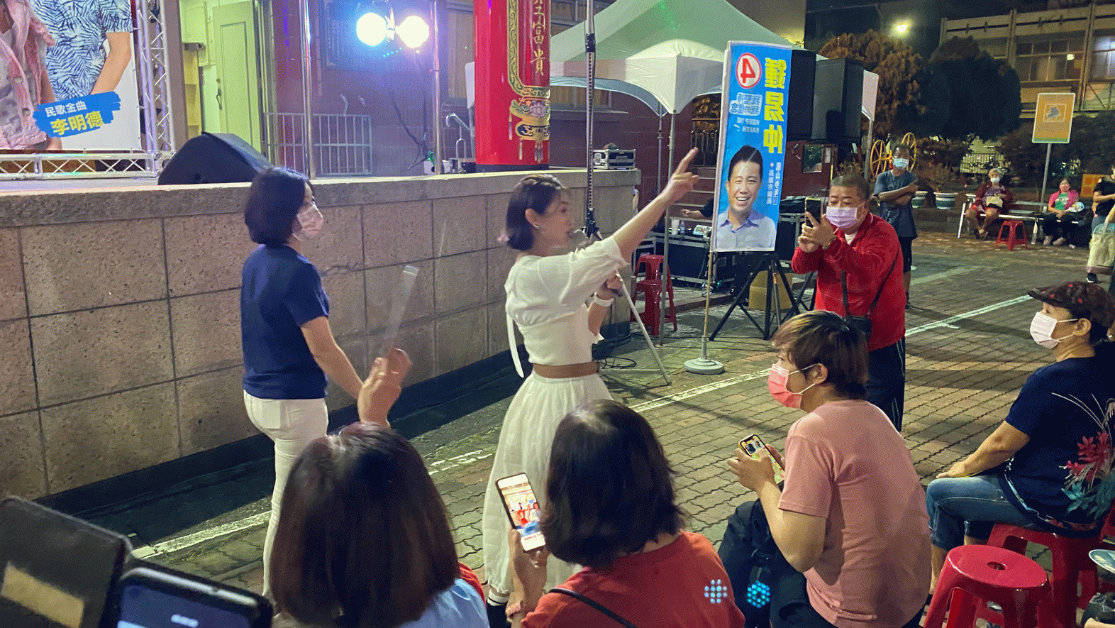 傳承客語以身作則，鍾易仲推全客語拜票電話
