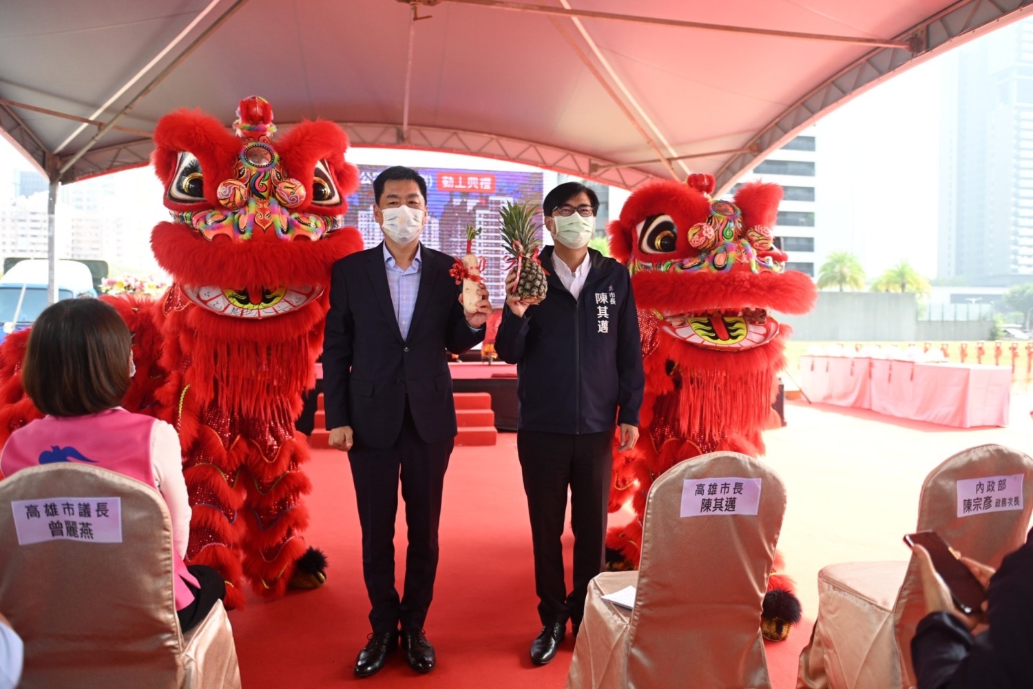 好地點蓋好社宅 出席前鎮亞灣智慧公宅動土典禮 陳其邁：保障年輕與弱勢朋友居住權益