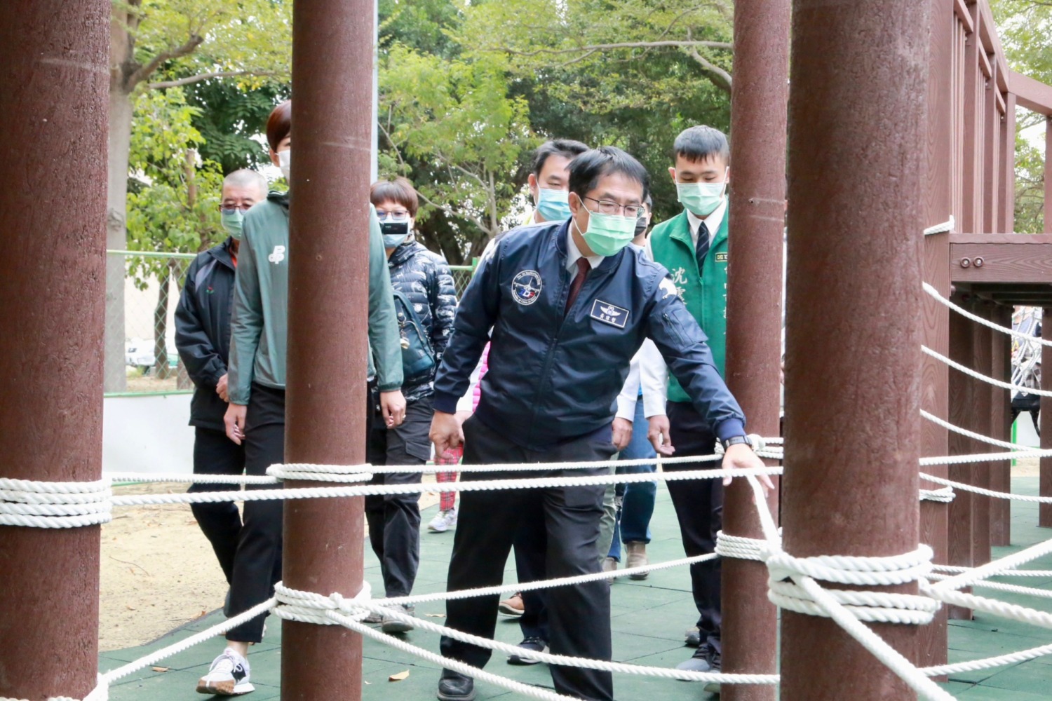 希望公園  青少年跑跳遊戲場完工