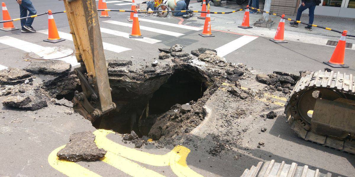 加速翻修污水管線確保道路安全