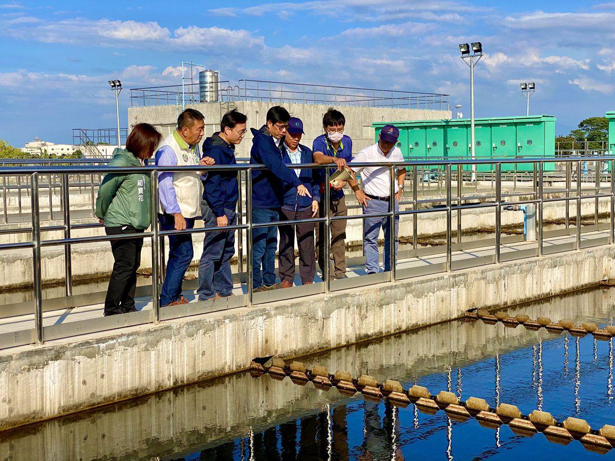 陳其邁市長視察高雄水情 提前整備70萬噸備援用水