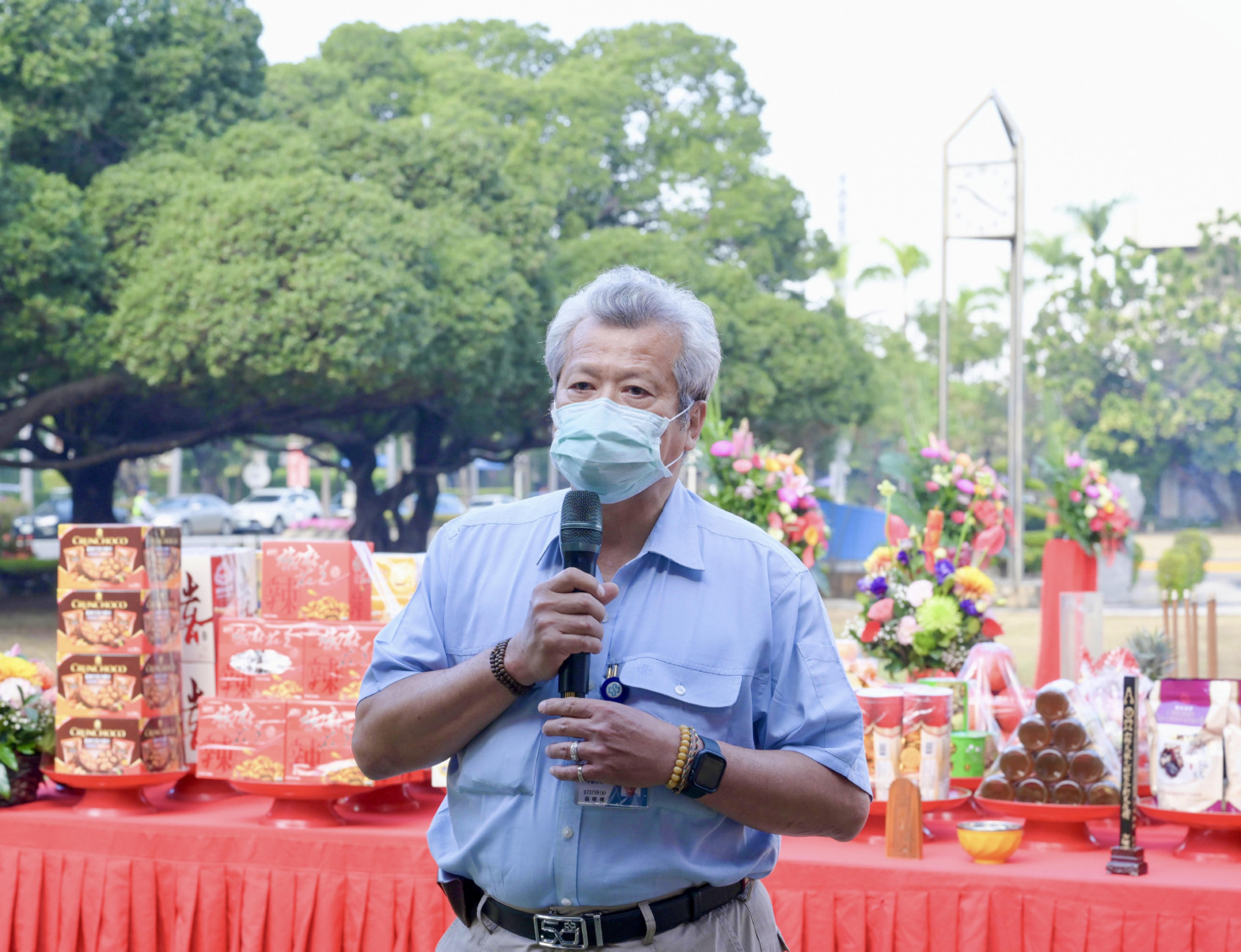 中鋼公司舉辦新春開泰祈福典禮