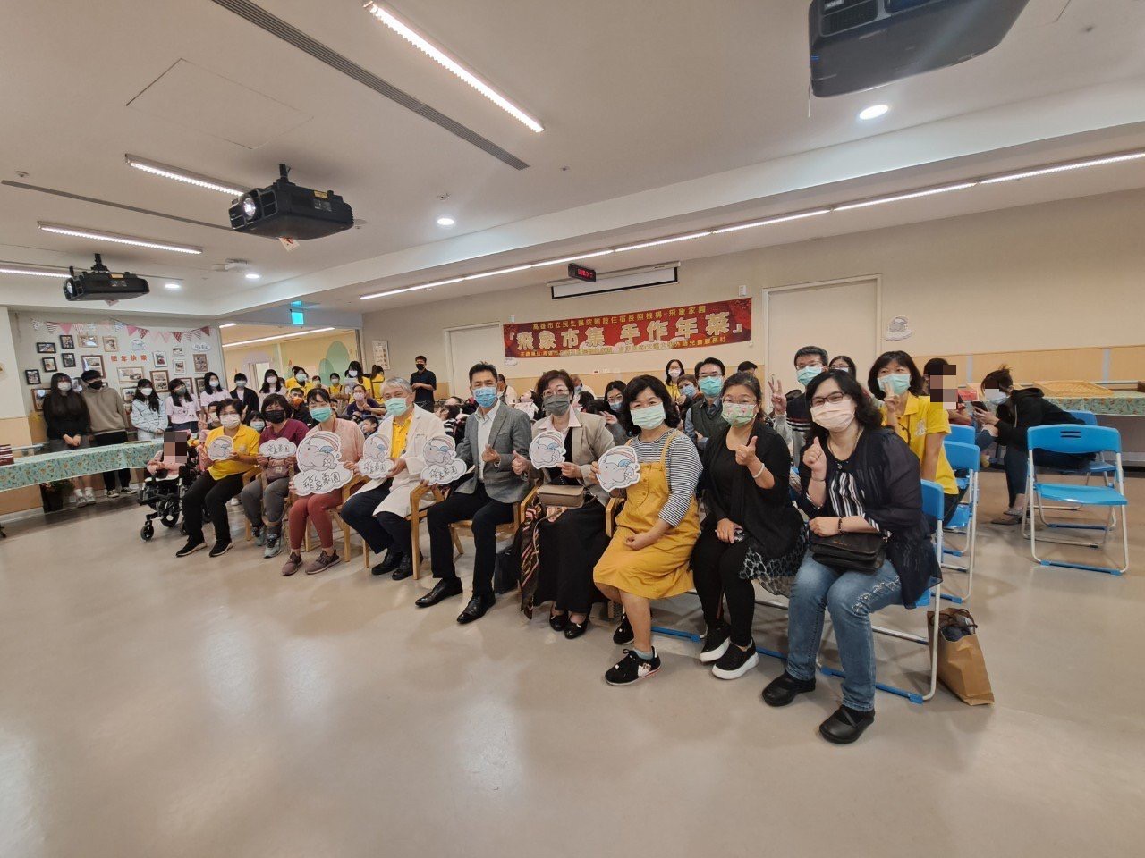 民生醫院飛象家園舉辦「飛象市集 手作年菜」活動 陪伴小飛象過年